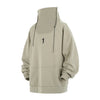 Meiso Tactical High Neck Hoodie - Khaki