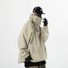 Meiso Tactical High Neck Hoodie - Khaki