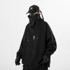 Meiso Tactical High Neck Hoodie - Black