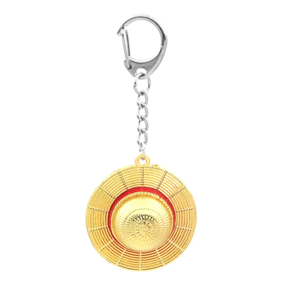 Luffy Hat Keychain