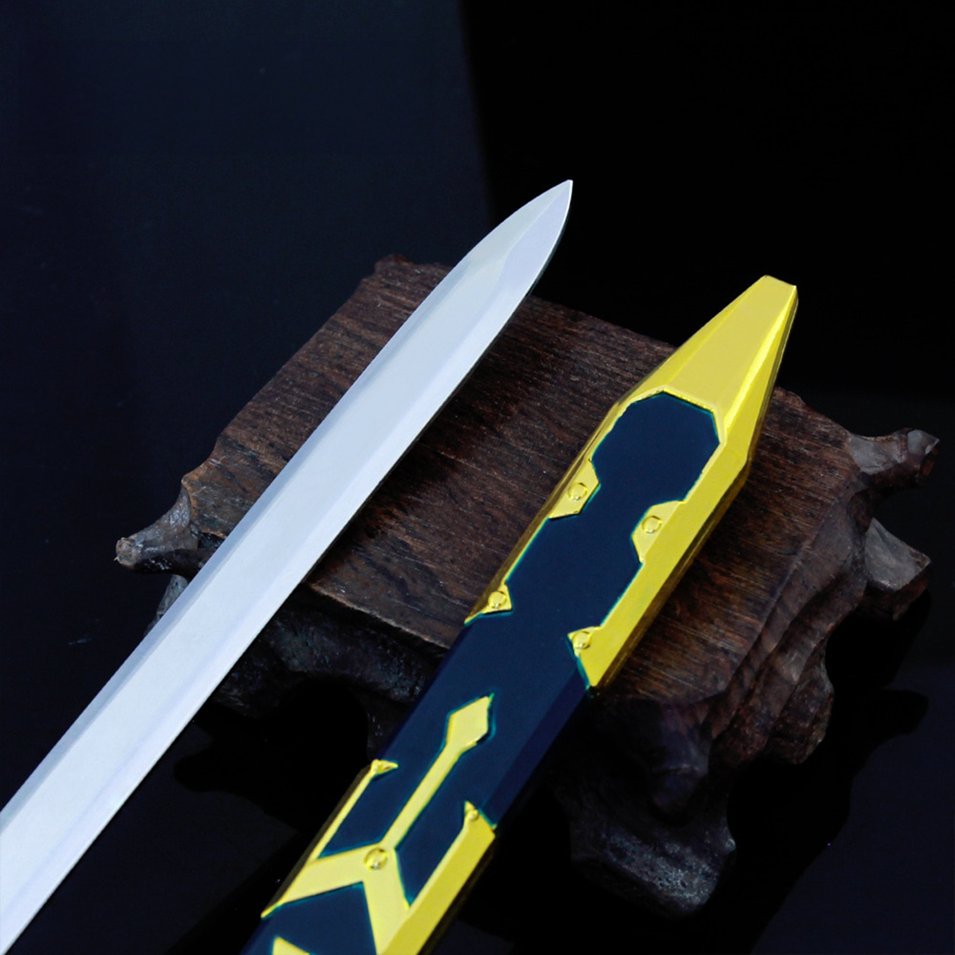 Master Sword with Scabbard Metal Model