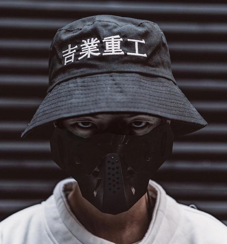 Industrial 11 Kanji Bucket Hat