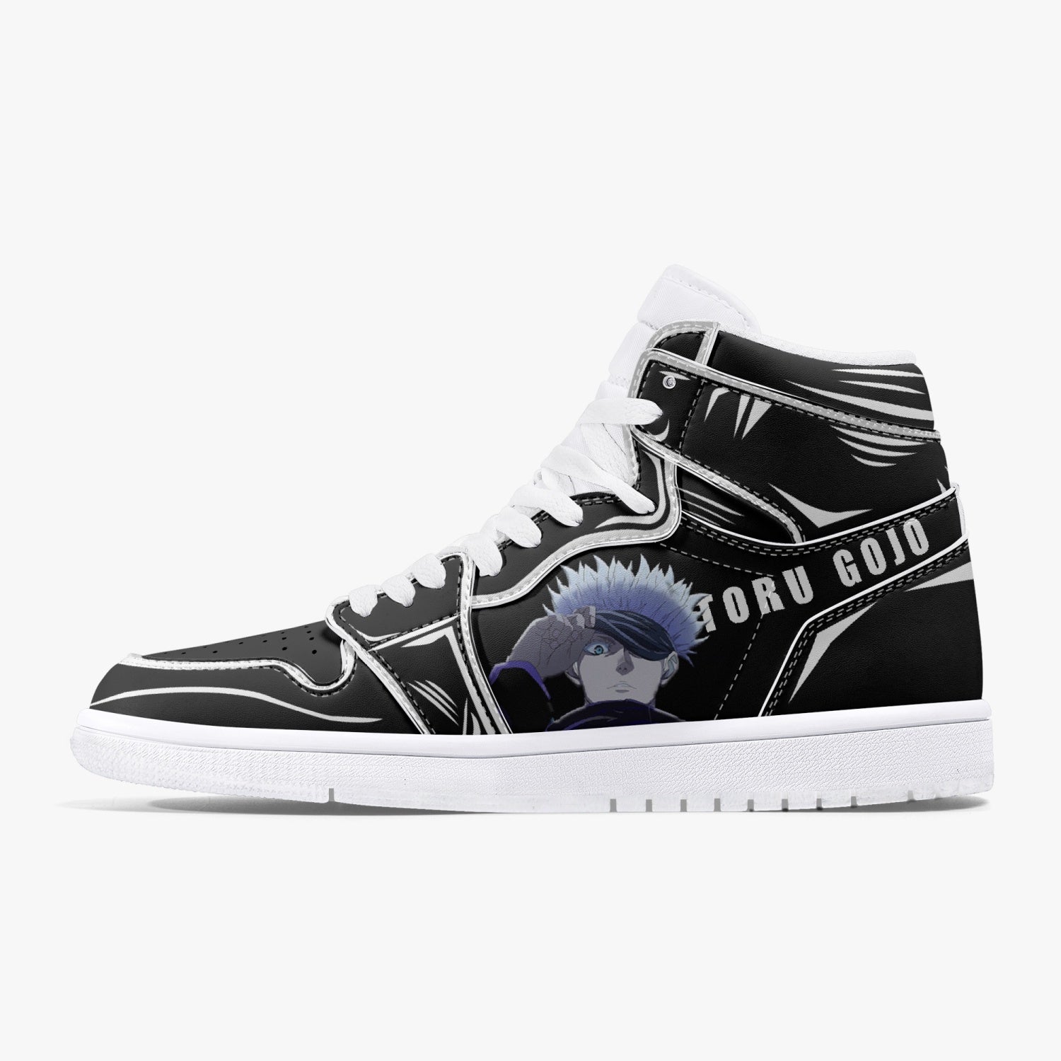 Gojo AJ1 High-Top Leather Sneakers