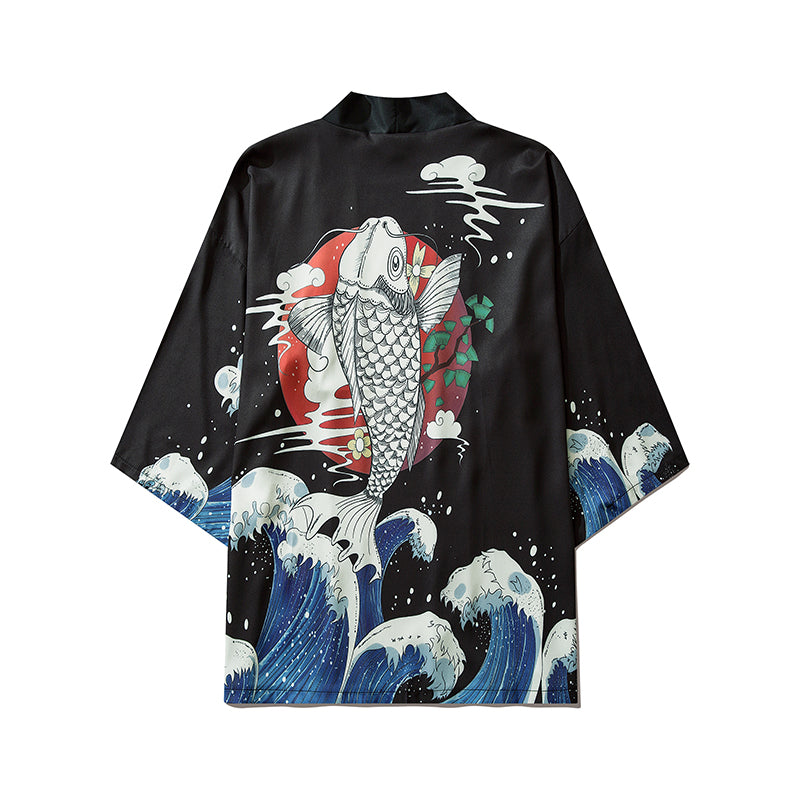 Jumping Fish Kimono 2