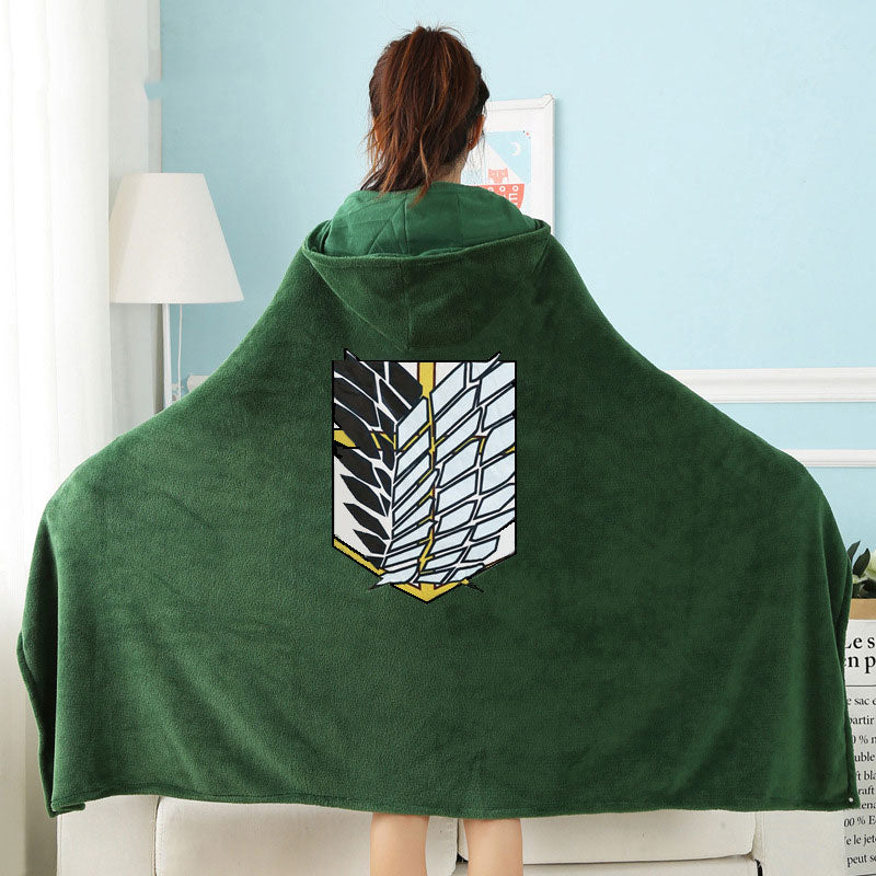 Attack on Titan - Blanket (Flannel Hoodie)