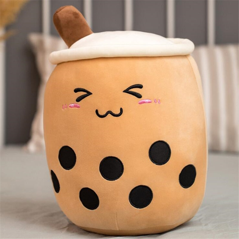 Ultra Soft Boba Cup Plush Pillows