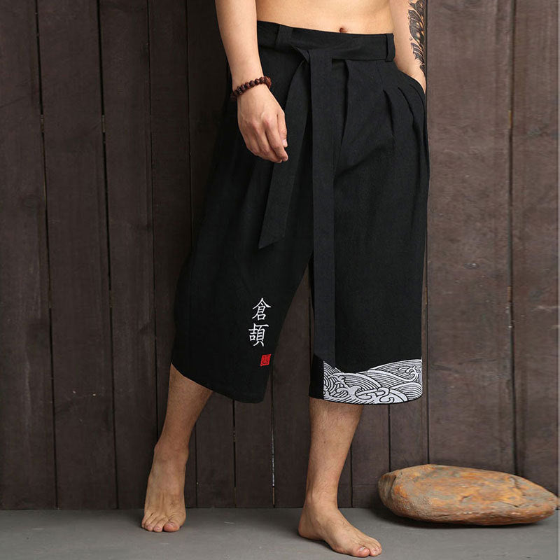 Yukata Cropped Pants