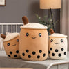 Ultra Soft Boba Cup Plush Pillows