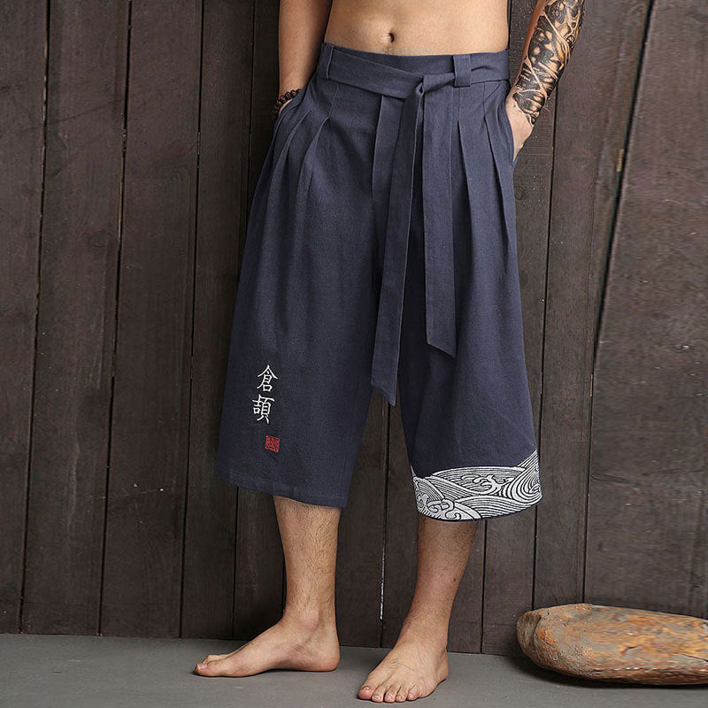 Yukata Cropped Pants