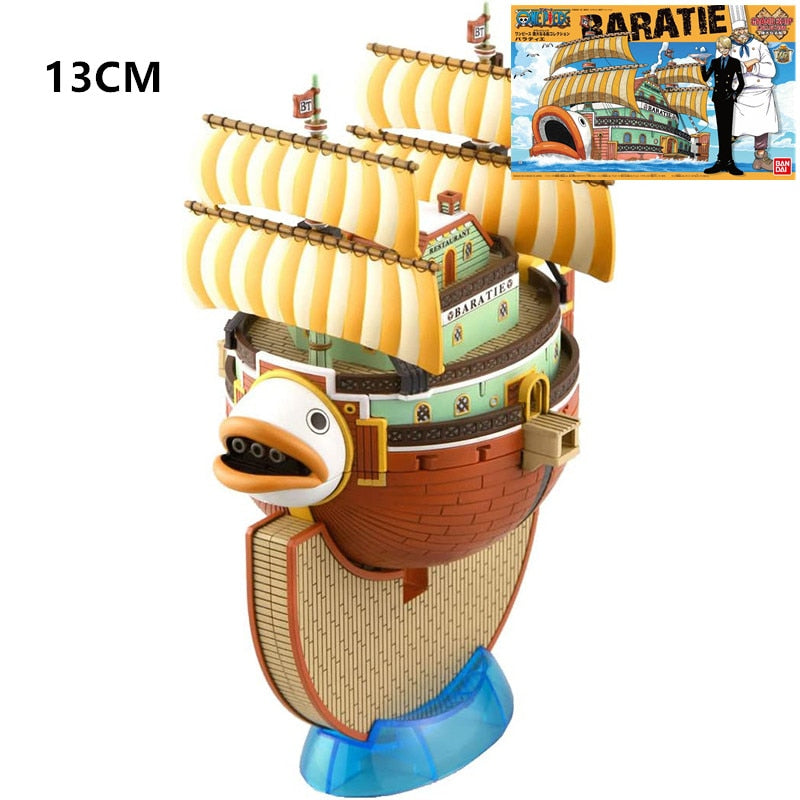 One Piece Pirate Ship DIY Assembly Models