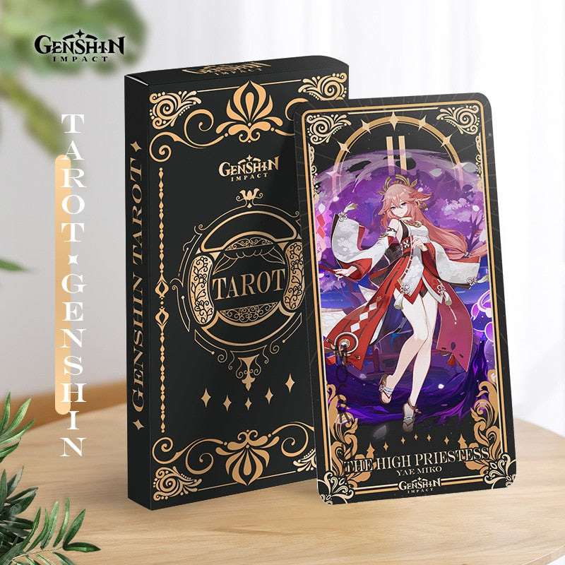 Game Genshin Impact Tarot Cards