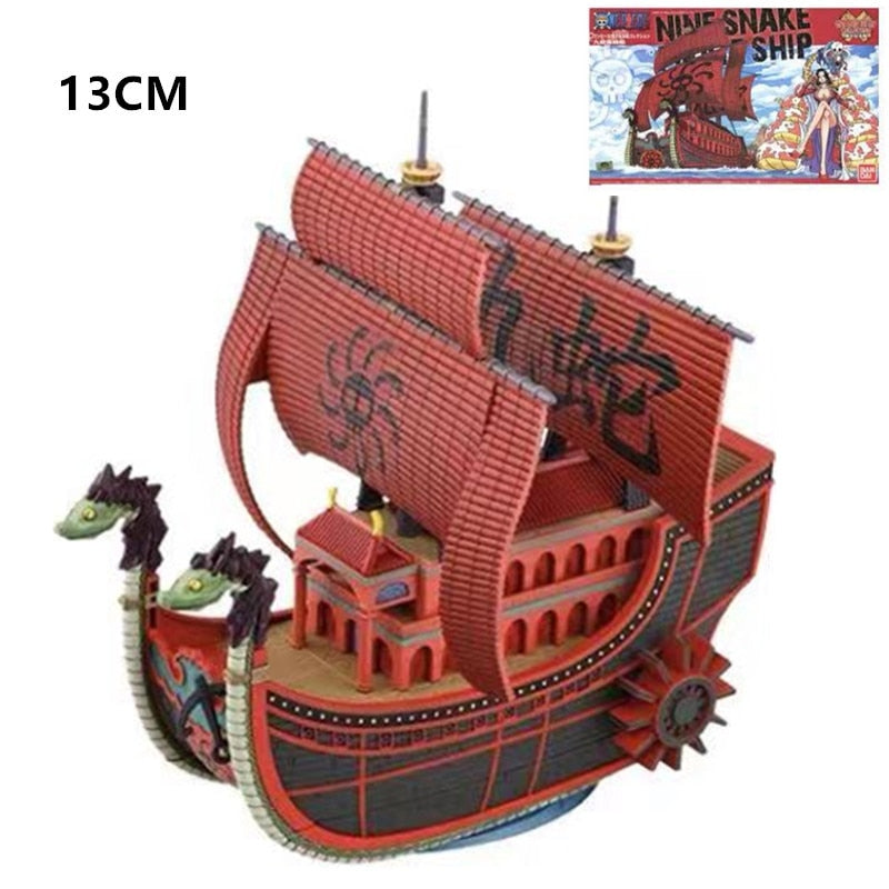 One Piece Pirate Ship DIY Assembly Models