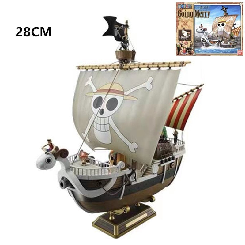 One Piece Pirate Ship DIY Assembly Models