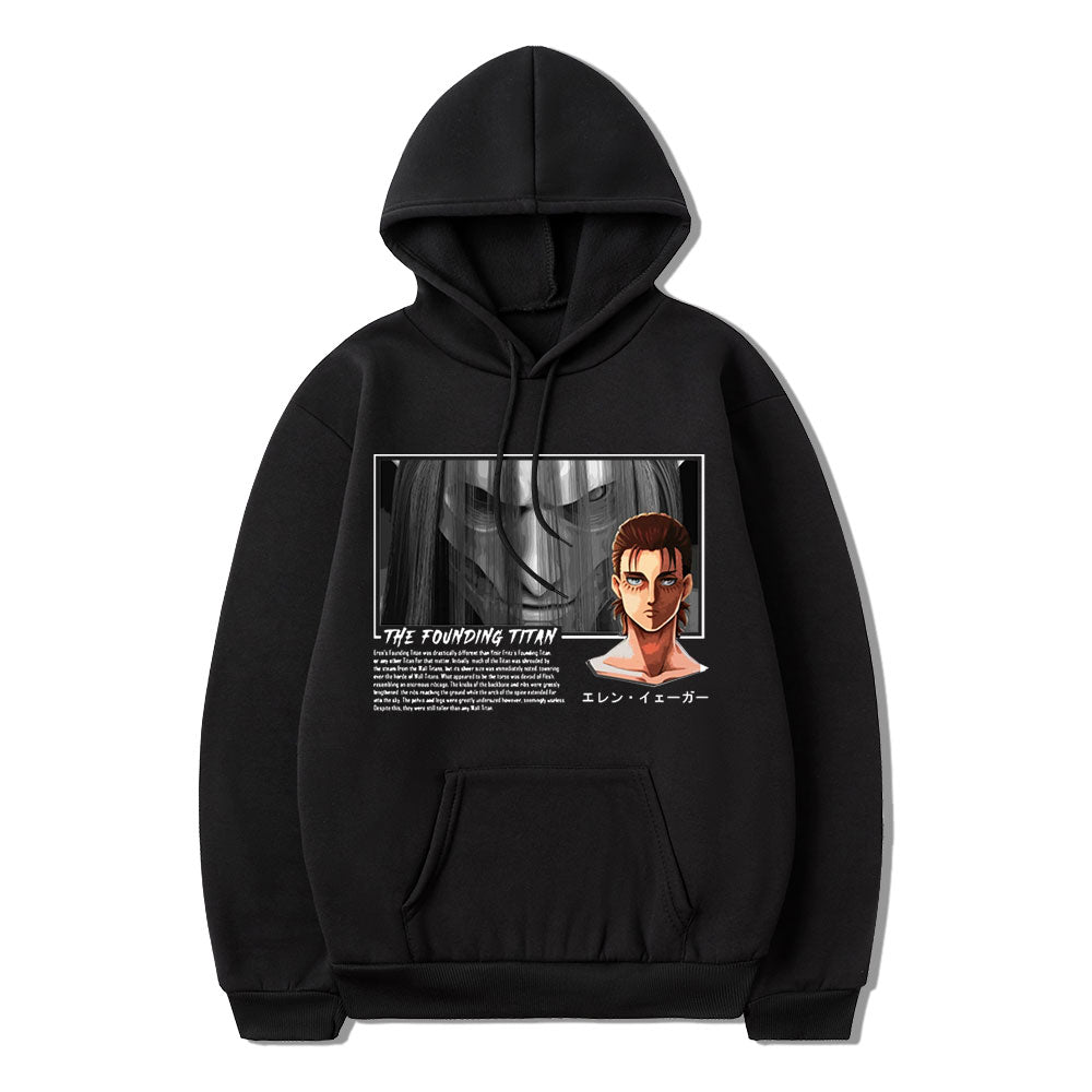 Attack on Titan - Eren Jaeger Hoodie V11