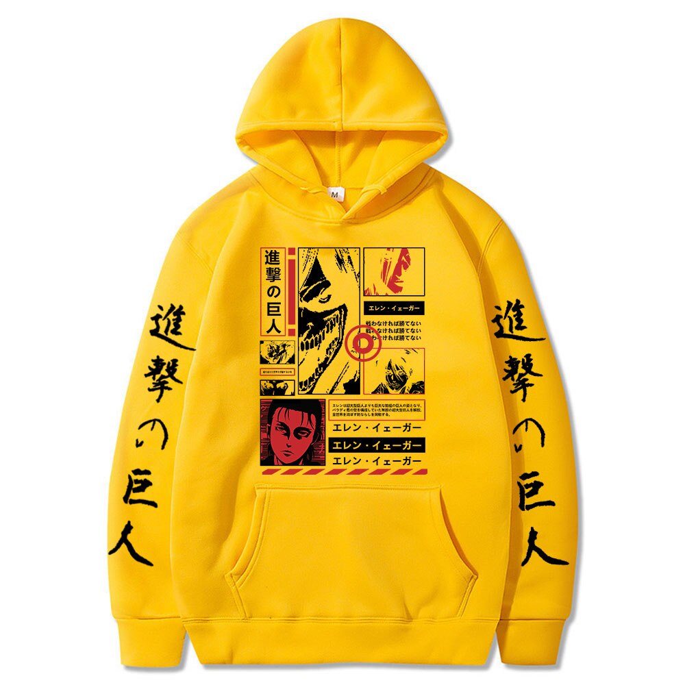 Attack on Titan - Eren Jaeger Hoodie V10