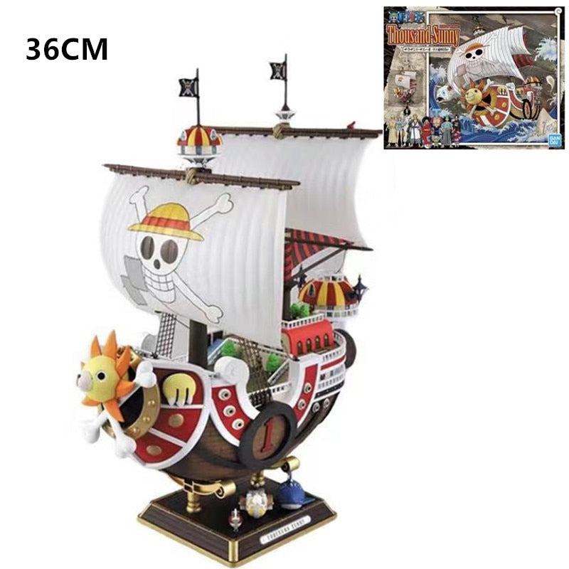 One Piece Pirate Ship DIY Assembly Models