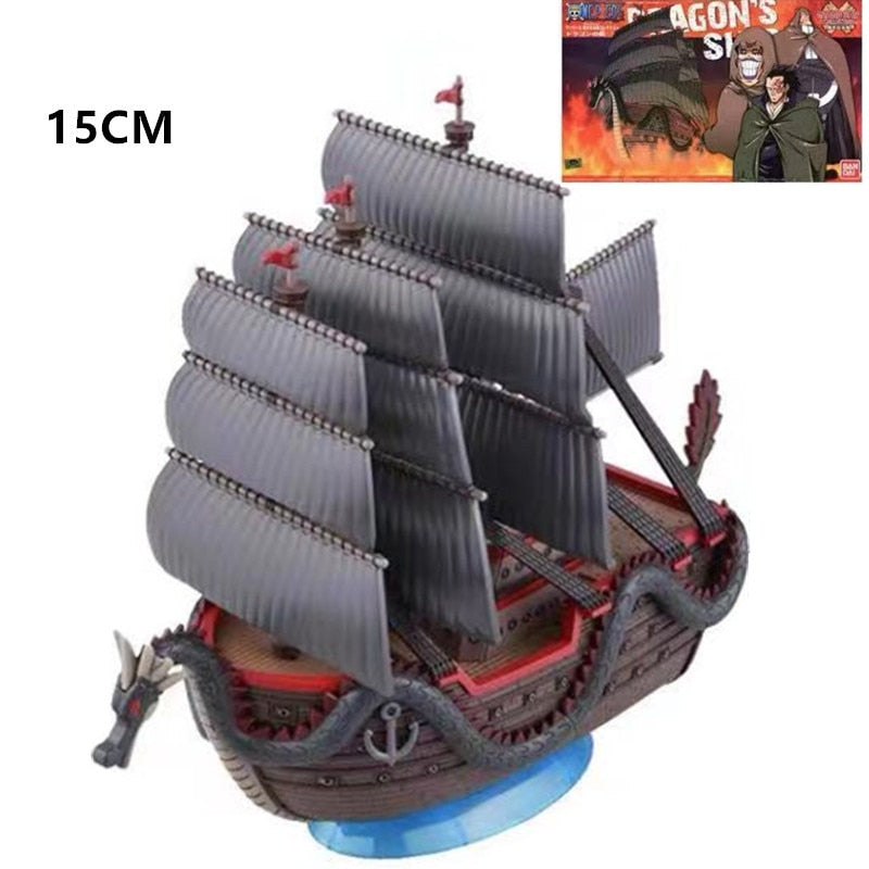 One Piece Pirate Ship DIY Assembly Models