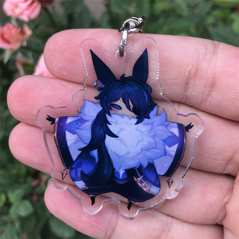 Genshin Impact Keychain Badge