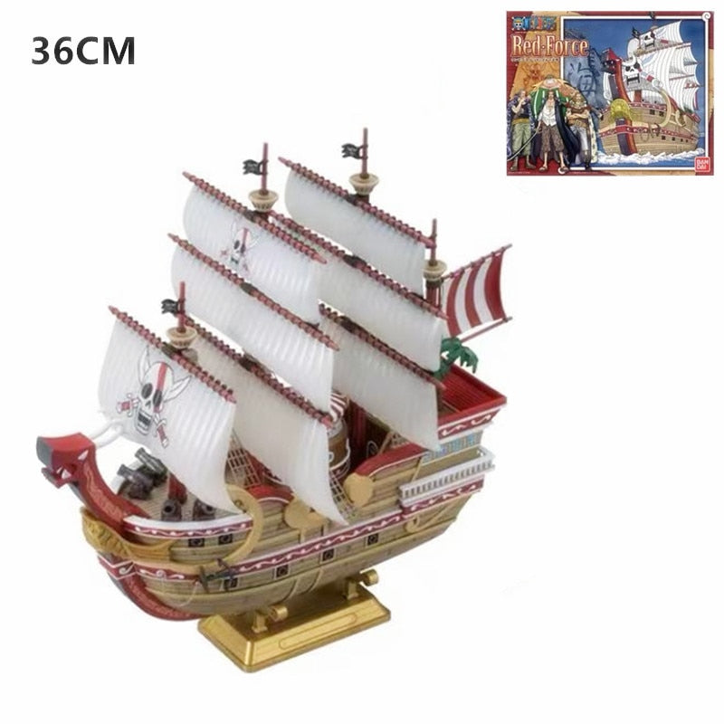 One Piece Pirate Ship DIY Assembly Models