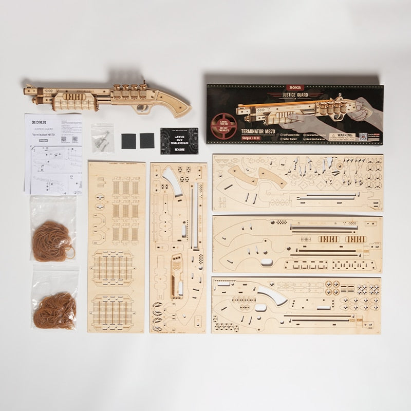 DIY M870 Shotgun Wooden Kit