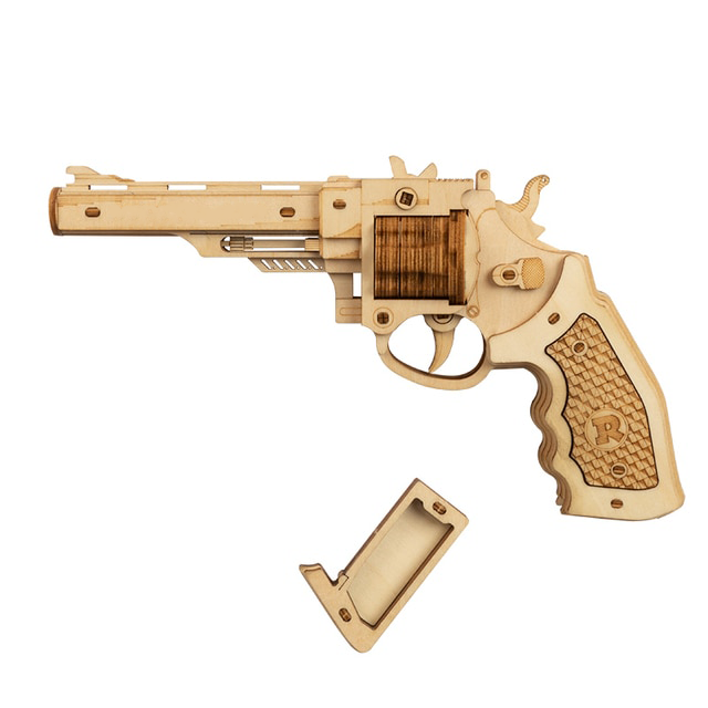 DIY Colt Revolver Wooden Kit