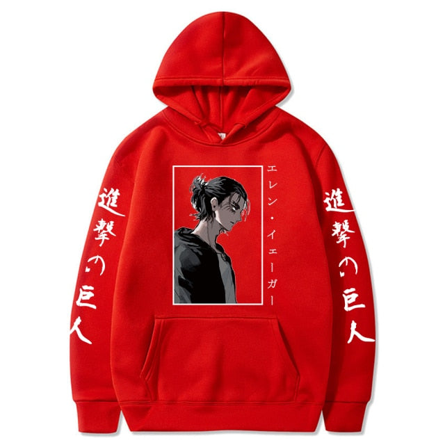 Attack on Titan - Eren Jaeger Hoodie V3