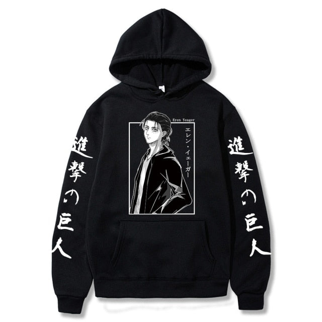 Attack on Titan - Eren Jaeger Hoodie V4