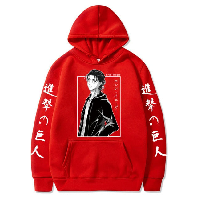 Attack on Titan - Eren Jaeger Hoodie V4