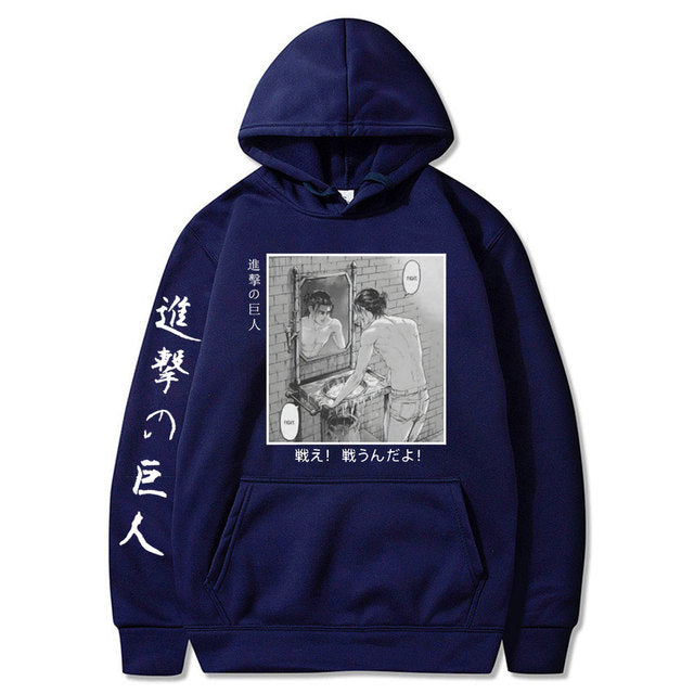 Attack on Titan - Eren Jaeger Hoodie V7