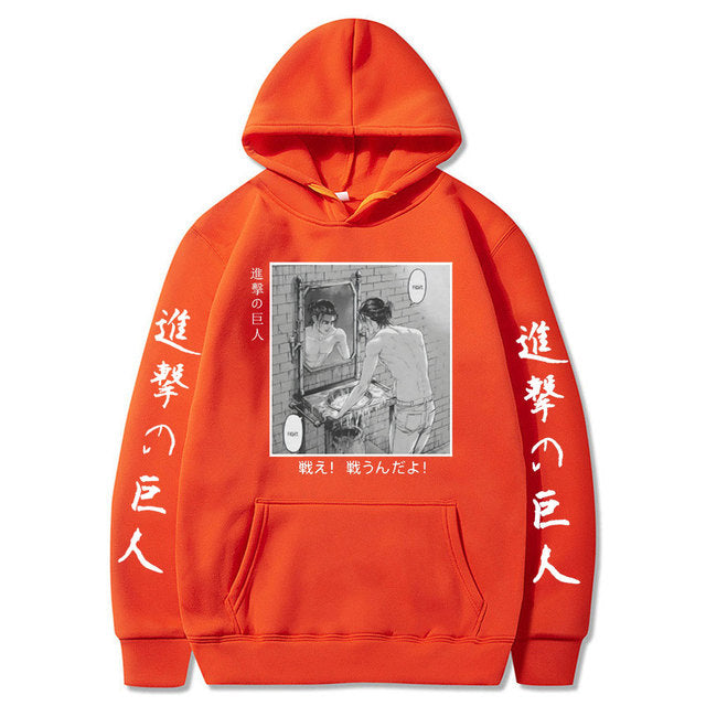 Attack on Titan - Eren Jaeger Hoodie V7