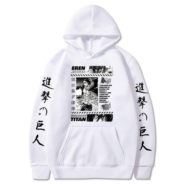 Attack on Titan - Eren Jaeger Hoodie V6