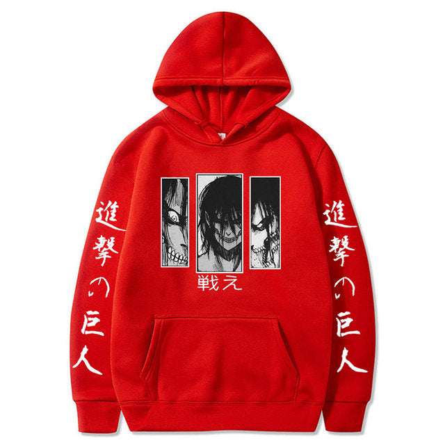 Attack on Titan - Eren Jaeger Hoodie V5