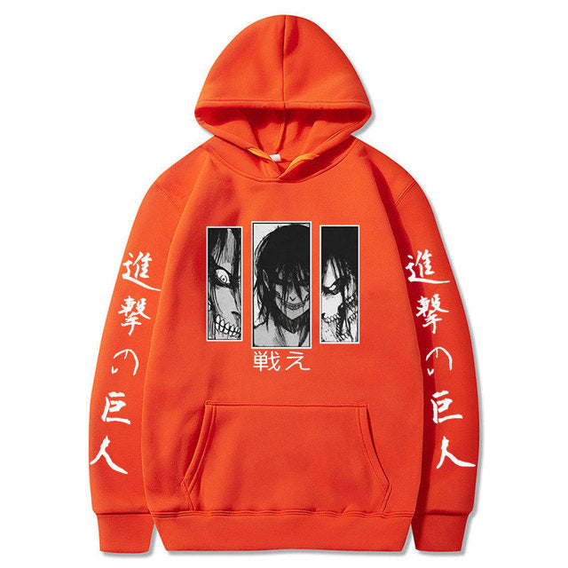 Attack on Titan - Eren Jaeger Hoodie V5