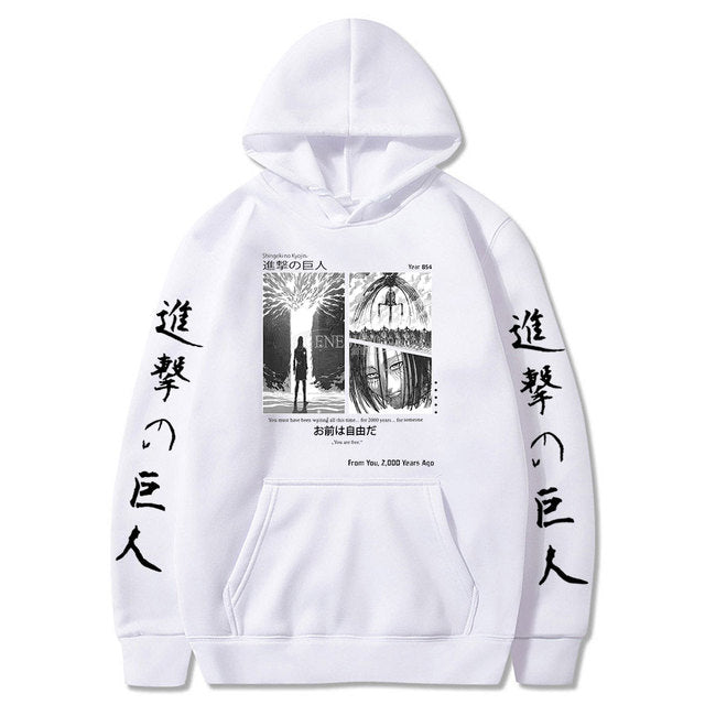 Attack on Titan - Eren Jaeger Hoodie V8