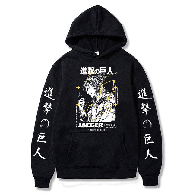 Attack on Titan - Eren Jaeger Hoodie V9