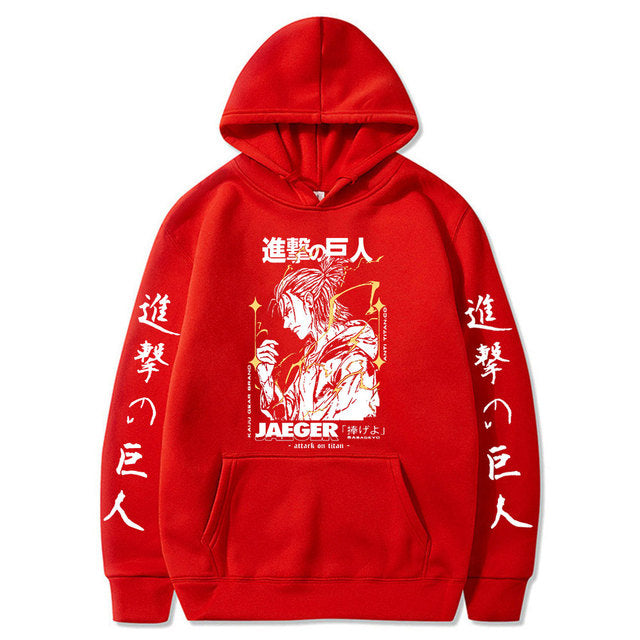 Attack on Titan - Eren Jaeger Hoodie V9